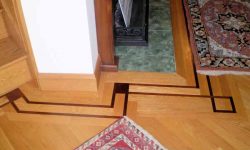 New construction, oak floor