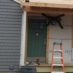 front of house with vinyl siding