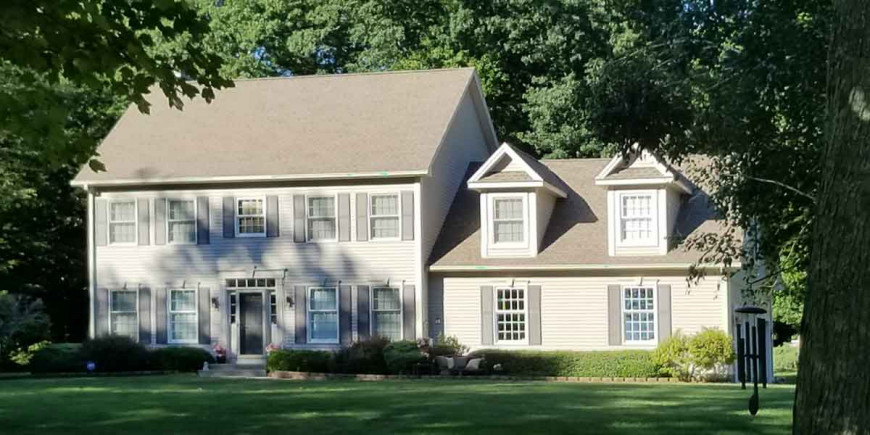 Classic Colonial, new construction