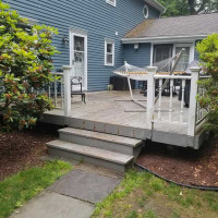 Before deck renovation
