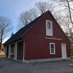 Detached garage front/side view